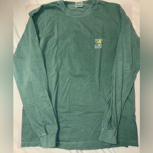 The Salty Dog Cafe Long Sleeve Green Shirt Large Women’s Hilton Head Island SC